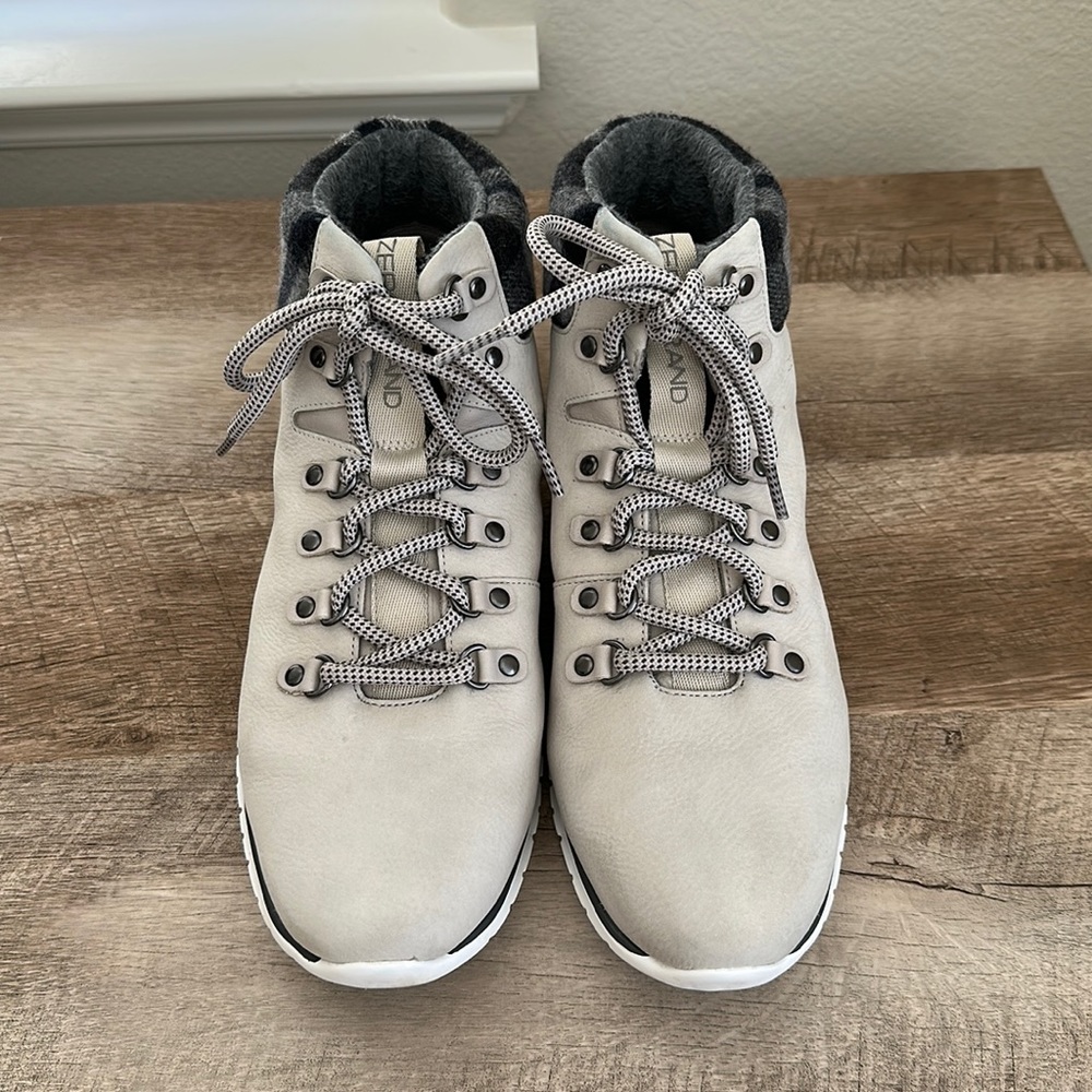 Cole Haan Zerogrand Hiker Boot, Dove (light grey) Waterproof Nubuck
